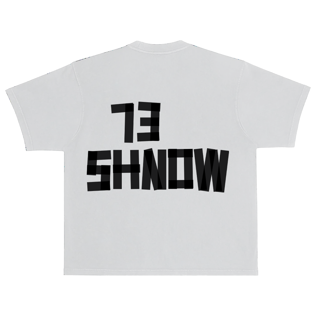 Shnow Tape White Tee