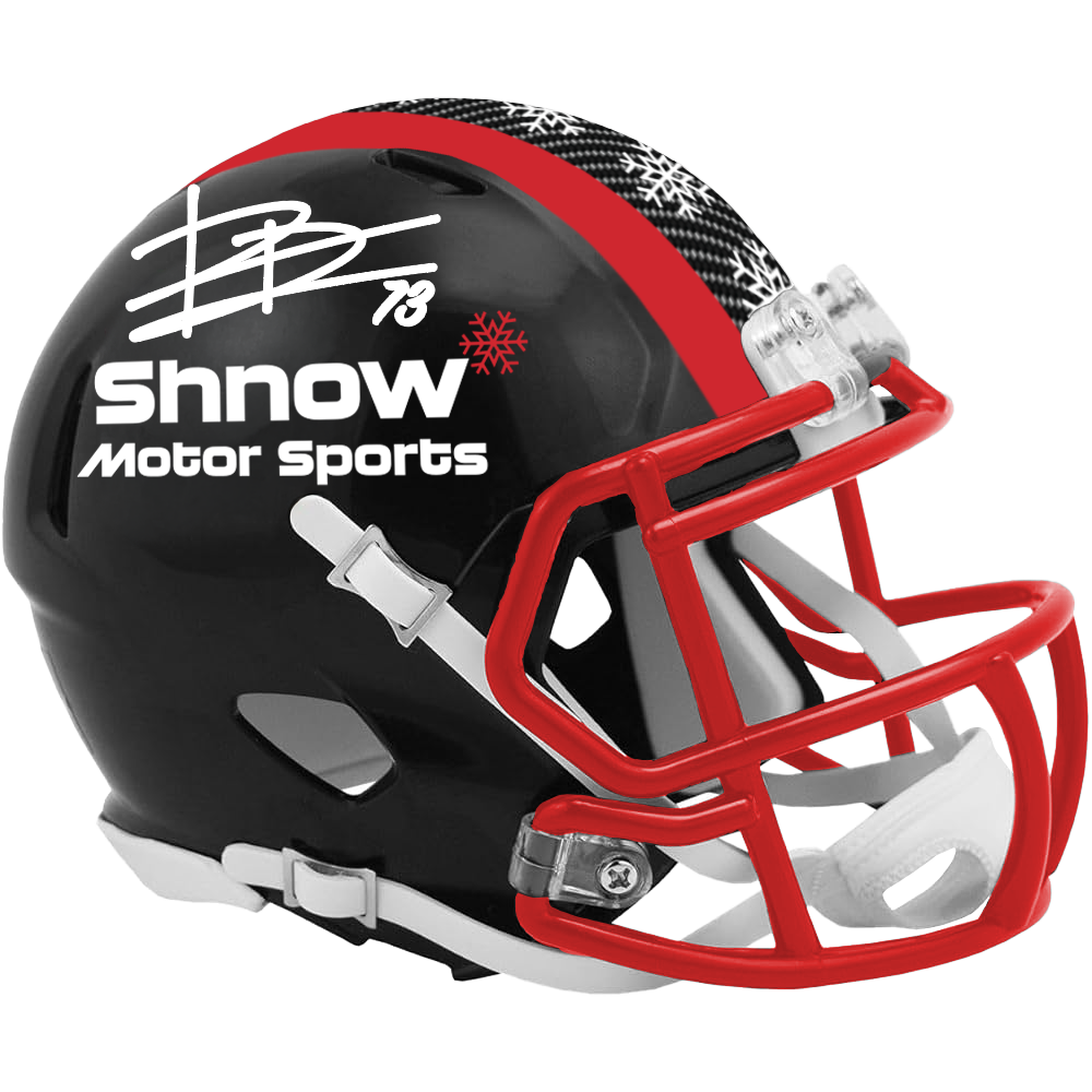 Shnow Motorsports Black Mini Helmet
