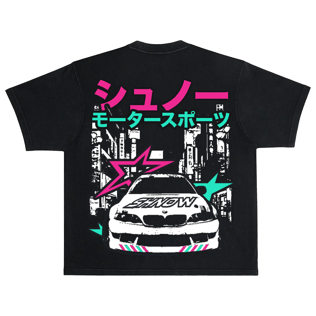 Shnow Motor Sports Japan Arch Oversized Tee