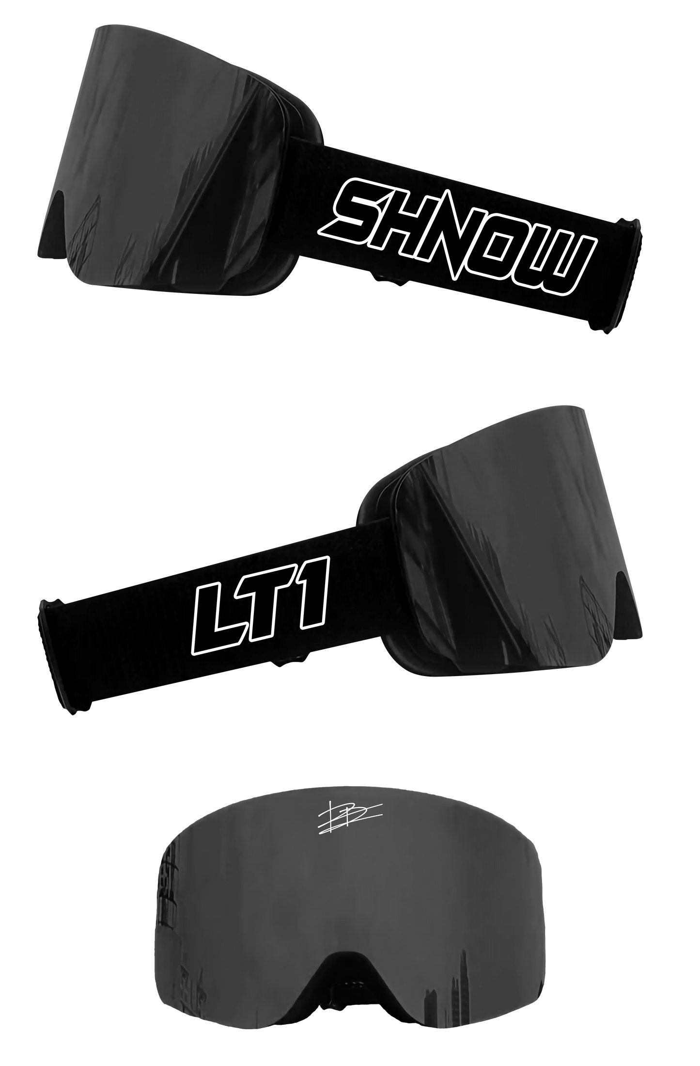 Shnow Goggles LT1 Collection - Black Lens