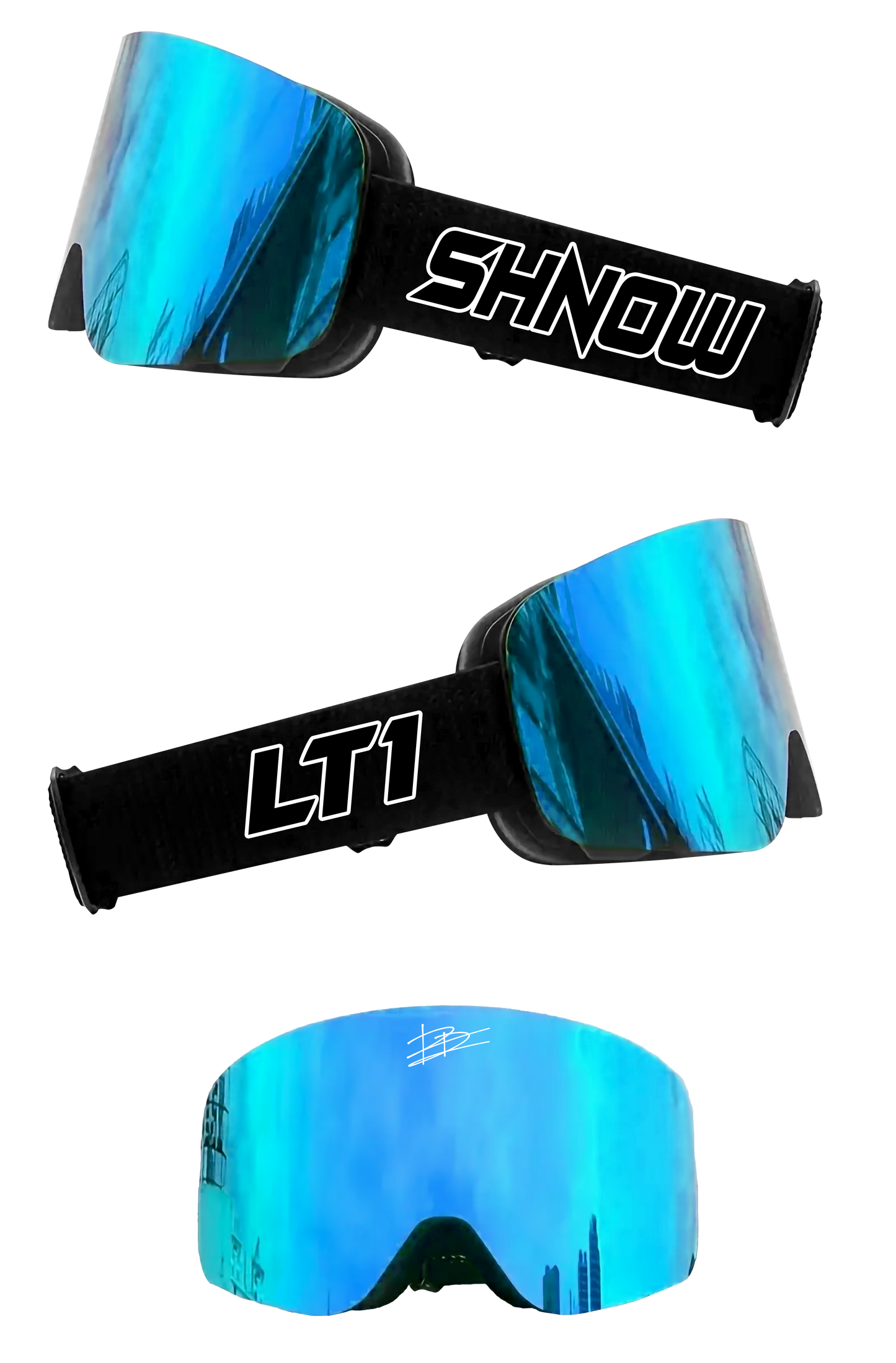 Shnow Goggles LT1 Collection - Blue Lens