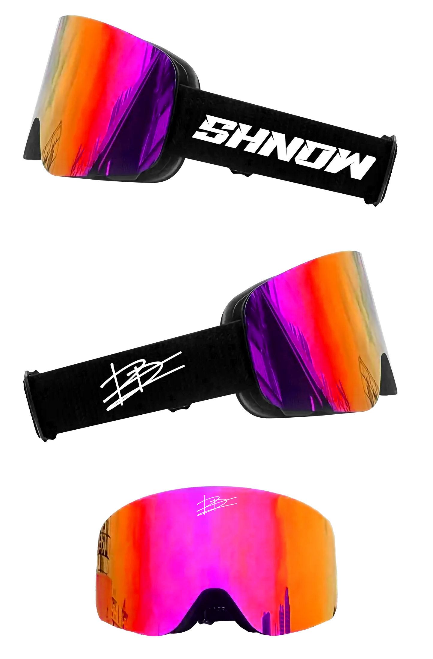 Shnow Goggles Signature Collection - Rose Lens