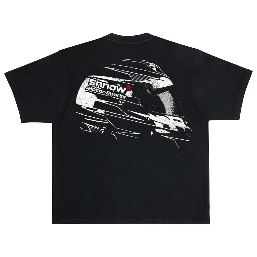 Shnow Motor Sports Japan Crew Oversized Tee