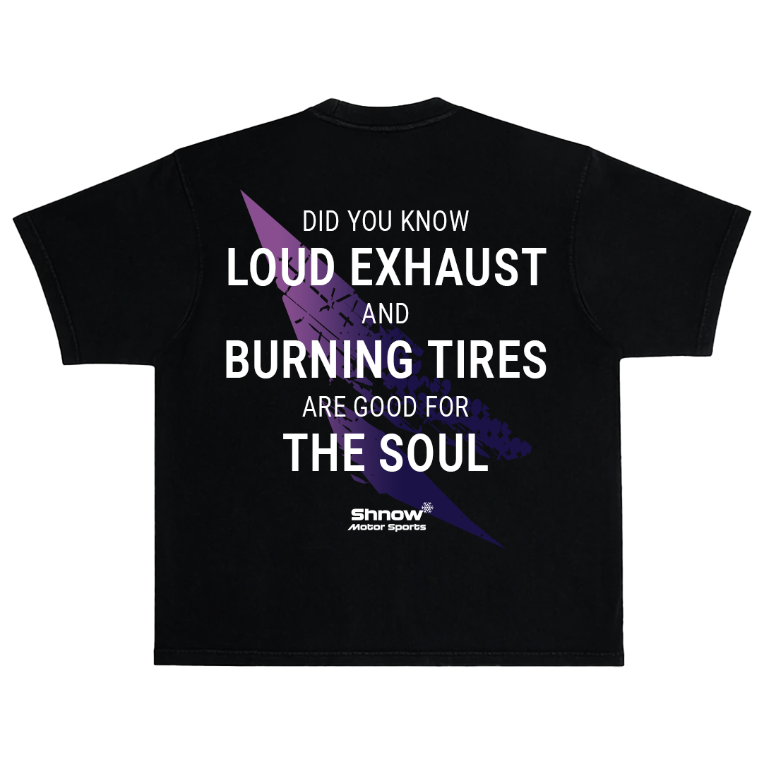 Shnow MotorSports "Soul" Oversized Heavyweight Tee