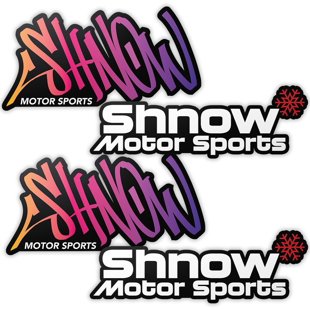 Shnow Motorsports Sticker Pack