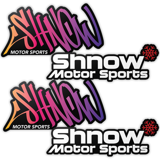 Shnow Motorsports Sticker Pack