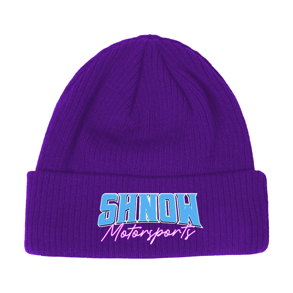 Shnow Motor Sports Neon Beanie