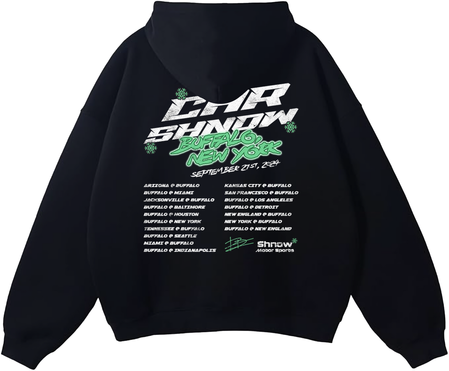 2024 Car Shnow Hoodie