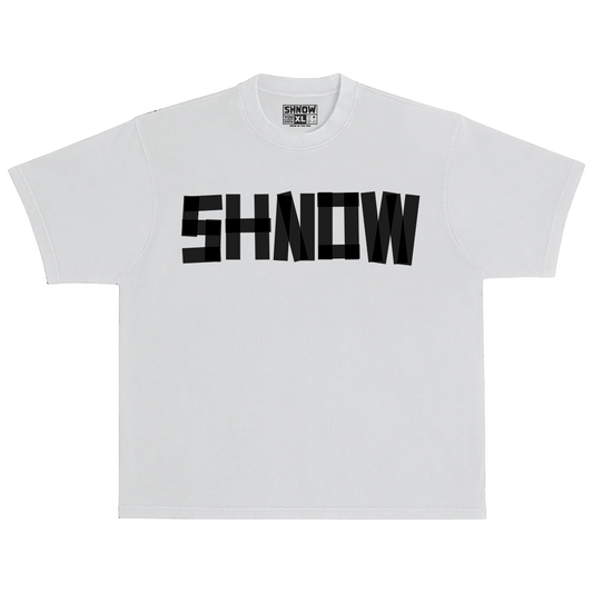 Shnow Tape White Tee