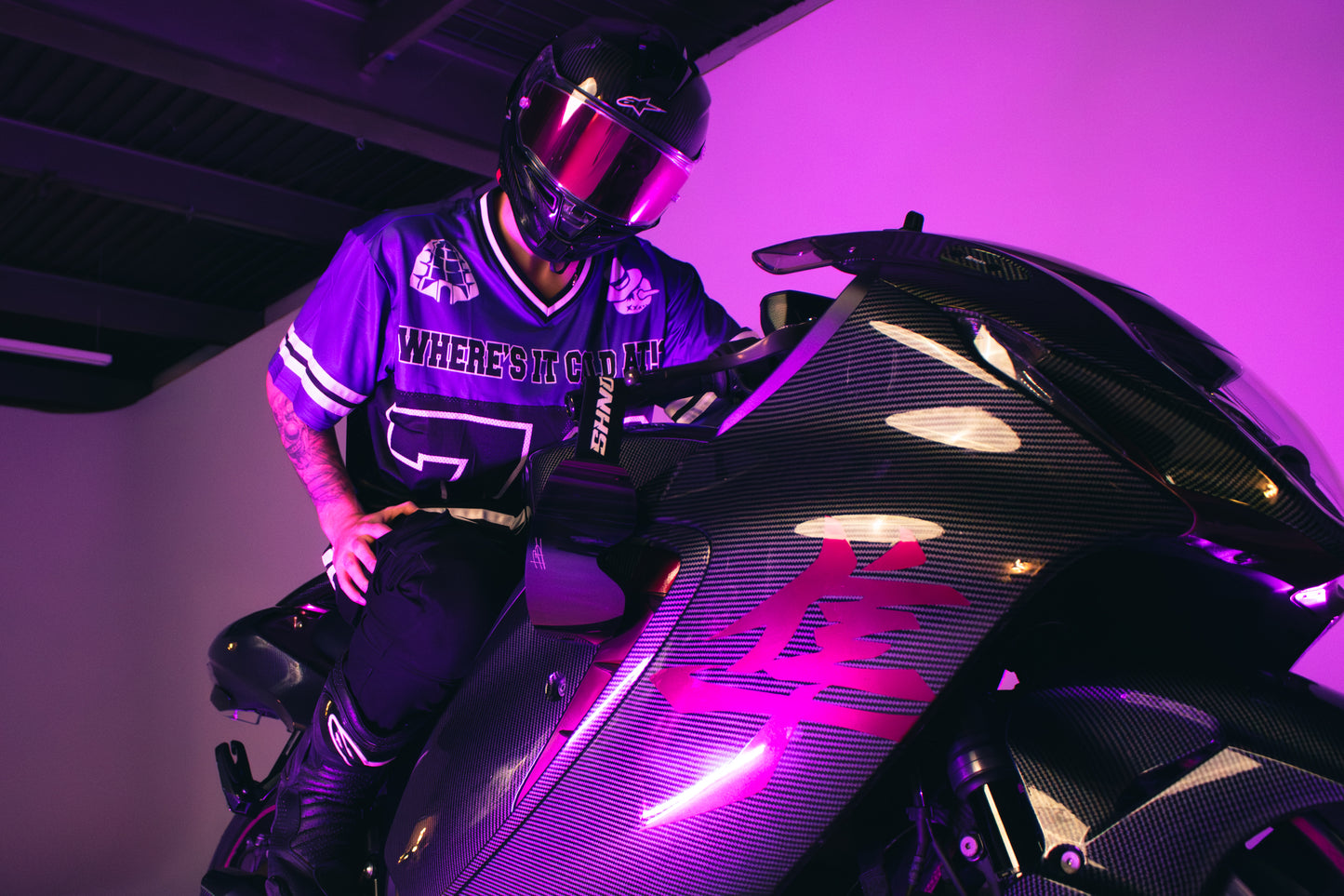 Shnow University 73 Purple Jersey