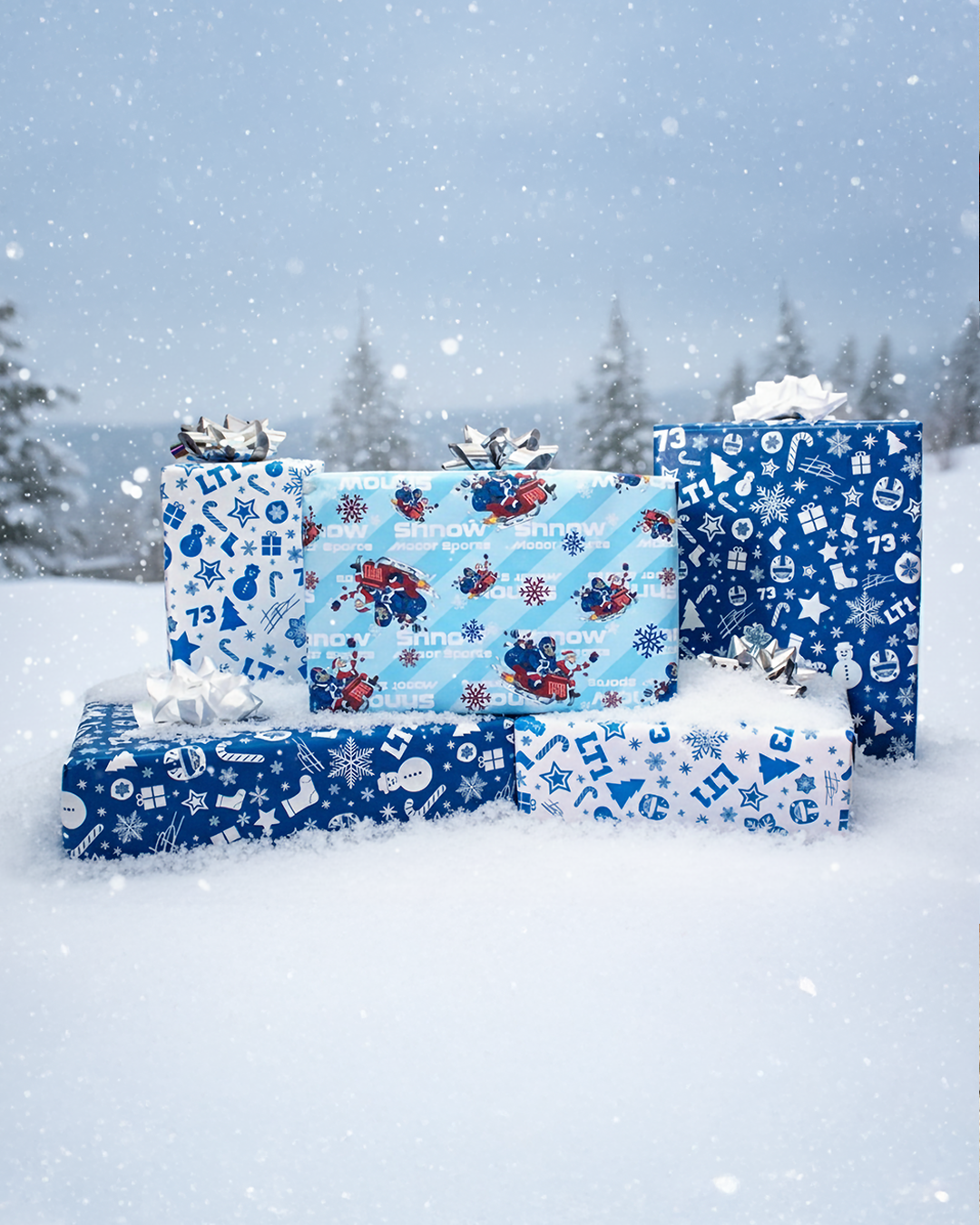 Shnow Wrapping Paper Variety Pack