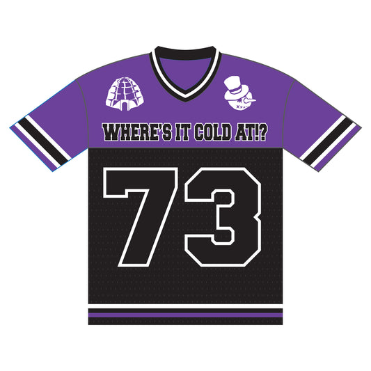 Shnow University 73 Purple Youth Jersey