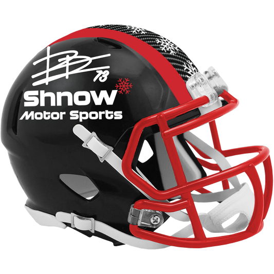 Shnow Motorsports Black Mini Helmet