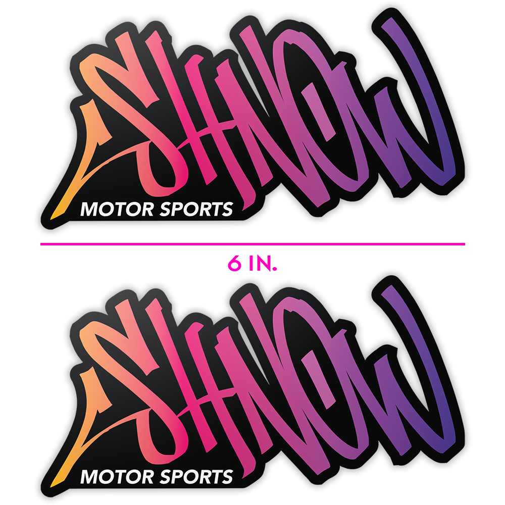 Shnow Motorsports Sticker Pack