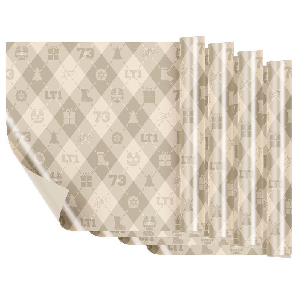 Shnow Wrapping Paper 4 Pack