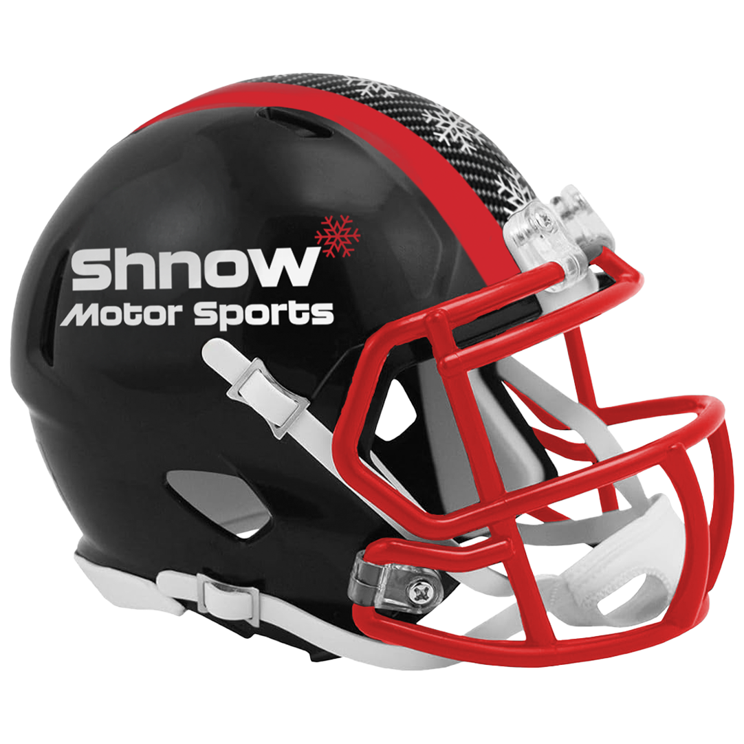 Shnow Motorsports Black Mini Helmet
