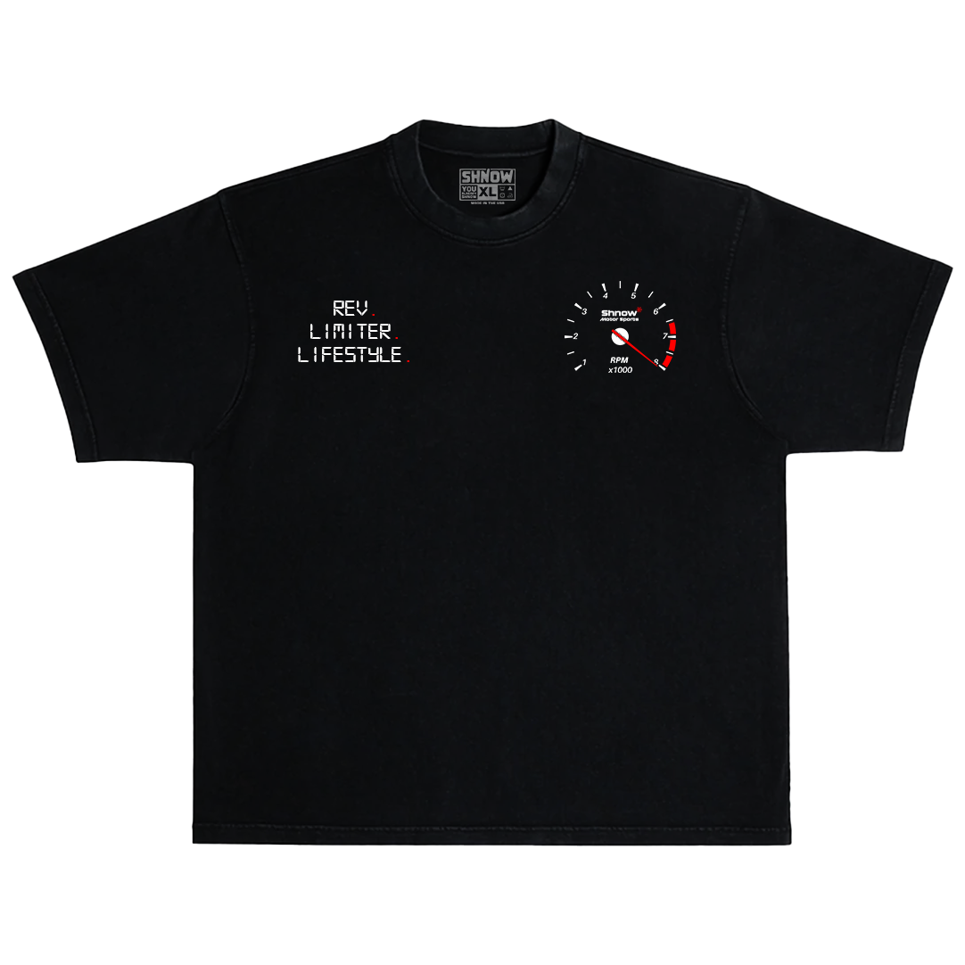 Shnow MotorSports "Rev Limiter" Tee