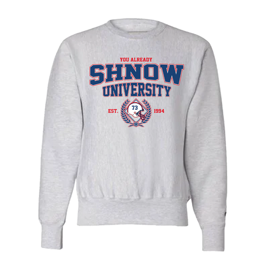 You Already Shnow University "Away" Crewneck Sweatshirt