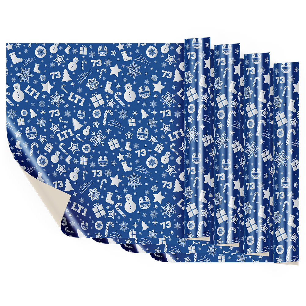 Shnow Wrapping Paper 4 Pack