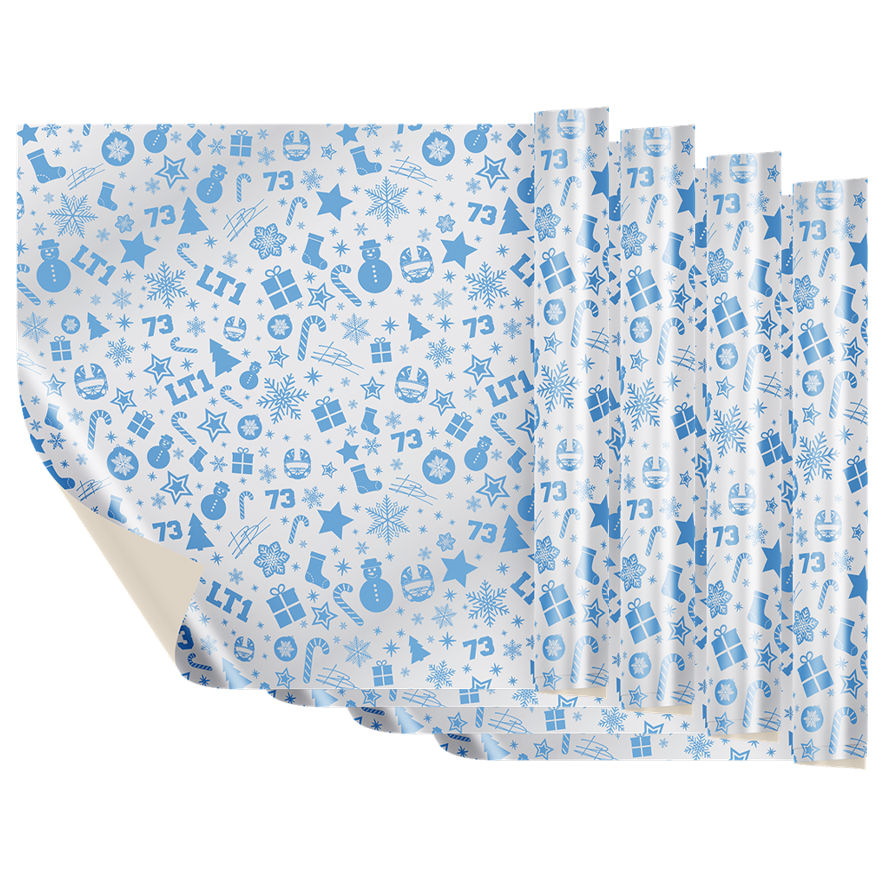 Shnow Wrapping Paper 4 Pack