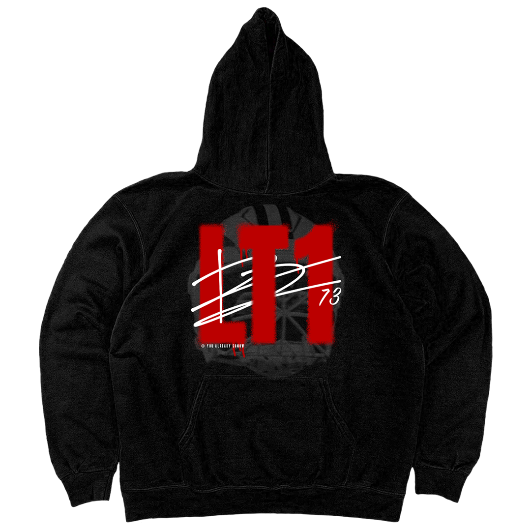 LT1 Spray Paint Black Hoodie