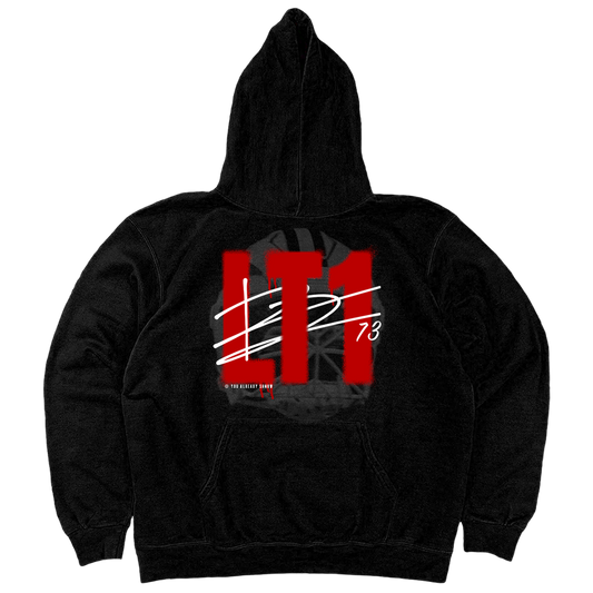 LT1 Spray Paint Black Hoodie